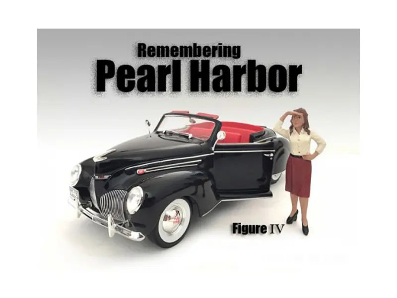 Remembering Pearl Harbor Figure IV: Enhance Your 1:18 Scale Models by American Diorama