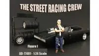 Street Racing Crew Figure I for 1:24 Scale Models - American Diorama Collectible