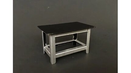 Premium Metal Work Bench for 1:24 Scale Models by American Diorama