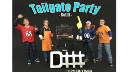 Enhance Your 1/24 Scale Models with American Diorama's Tailgate Party Set II Figurines