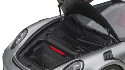 Exclusive Porsche 911 GT2 RS Weissach 1/18 Model Car in GT Silver by Autoart