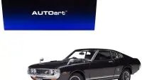 1973 Toyota Celica Liftback 2000GT RA25 RHD Dark Purple 1/18 Model by Autoart