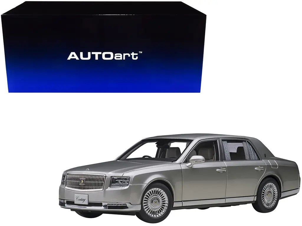 Toyota Century Silver Special Edition 1/18 Model Car RHD by Autoart – Luxury Collectible