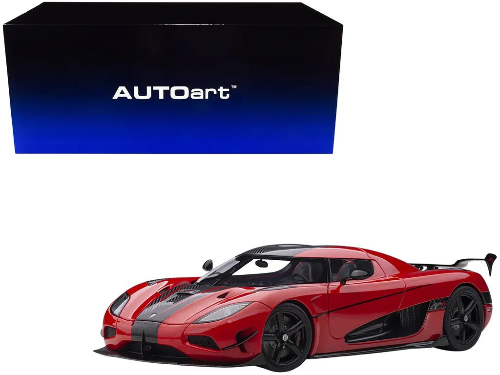 Koenigsegg Agera RS Chili Red 1/18 Diecast Model Car by Autoart – Luxury Collectible 2 Koenigsegg Agera RS Chili Red 1/18 Diecast Model Car by Autoart – Luxury Collectible - Image 2
