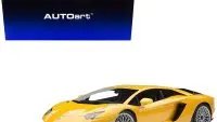 Stunning Lamborghini Aventador S Giallo Orion 1/18 Model Car by Autoart - Pearl Yellow Perfection