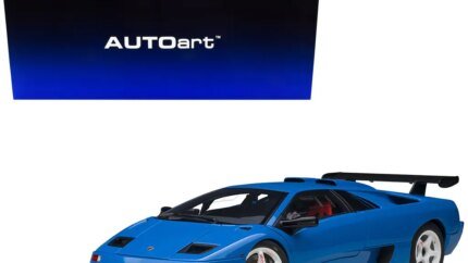 Exclusive Lamborghini Diablo SV-R Blu Le Mans 1/18 Model Car by Autoart