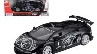 Exclusive Lamborghini Gallardo LP560-4 Super Trofeo Black 1/18 Diecast Model by Motormax
