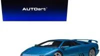 Autoart Lamborghini Diablo SE30 Blu Sirena 1/18 Model Car - Blue Metallic Collectible
