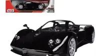 Pagani Zonda F Black 1/18 Diecast Model by Motormax - Premium Collectible Car