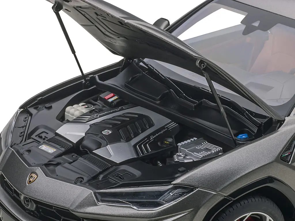 Lamborghini Urus Grigio Lynx Gray Metallic 1/18 Model Car by Autoart 2 Lamborghini Urus Grigio Lynx Gray Metallic 1/18 Model Car by Autoart - Image 2