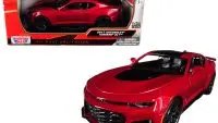 2017 Chevrolet Camaro ZL1 Burgundy 1/24 Diecast Model by Motormax - Collectible Car