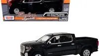2019 GMC Sierra 1500 Denali Black Diecast Model 1/24-1/27 by Motormax