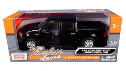 2019 Ford F-150 Limited Black Diecast Model 1/24-1/27 by Motormax