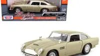 Aston Martin DB5 RHD Gold Metallic 1/24 Diecast Model - Timeless Legends by Motormax