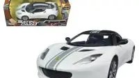 Lotus Evora S Matt White Diecast Model Car 1/24 by Motormax - Satin Paint Series
