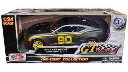 2017 Chevrolet Camaro ZL1 #90 Matt Gray Diecast Model Car 1/24 – GT Racing Series by Motormax