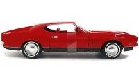 1971 Ford Mustang Mach 1 Red James Bond 007 Diecast Model Car 1/24 by Motormax