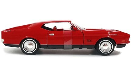 1971 Ford Mustang Mach 1 Red James Bond 007 Diecast Model Car 1/24 by Motormax