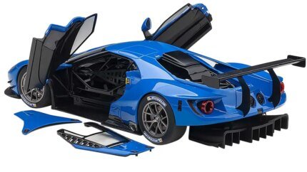 Ford GT Le Mans Blue 1/18 Model Car by Autoart - Premium Collectible