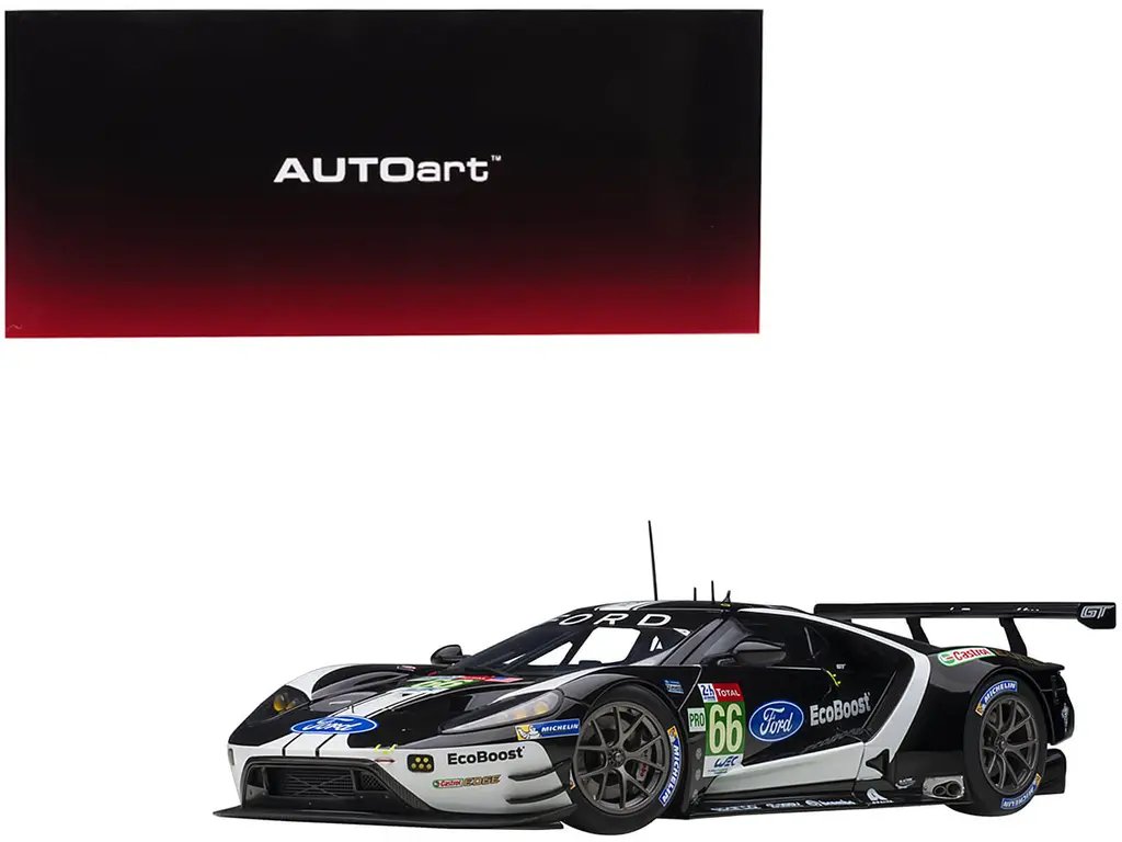 Ford GT #66 24H Le Mans 2019 1/18 Model Car by Autoart – Stefan Mucke, Olivier Pla, Billy Johnson