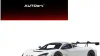 McLaren 720S GT3 Gloss White 1/18 Diecast Model Car by Autoart
