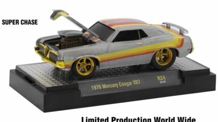 Limited Edition 1/64 Diecast Ground Pounders 6-Car Set by M2 Machines in Display Cases