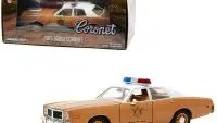1975 Dodge Coronet Choctaw County Sheriff Diecast Model 1/24 by Greenlight