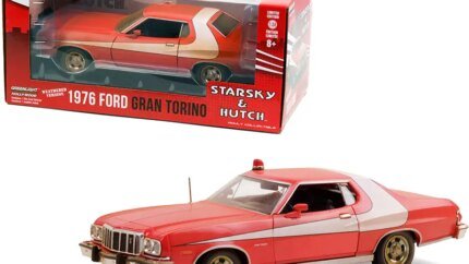 1976 Ford Gran Torino Diecast Model - Starsky & Hutch Weathered Edition by Greenlight