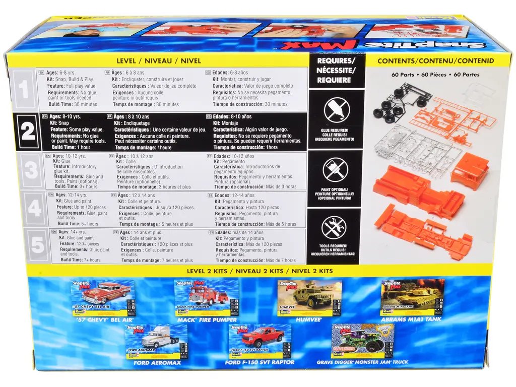 Level 2 Snap Tite Max Model Kit Mack Fire Pumper Truck 1/32 Scale Model by Revell 4 Level 2 Snap Tite Max Model Kit Mack Fire Pumper Truck 1/32 Scale Model by Revell - Image 4