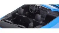Revell 1/25 Scale 2010 Ford Mustang GT Convertible Blue Model Kit - Level 2 Easy-Click