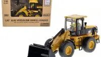 Diecast Masters CAT 924G Versalink Wheel Loader 1/50 Scale Model with Work Tools - Core Classics Series