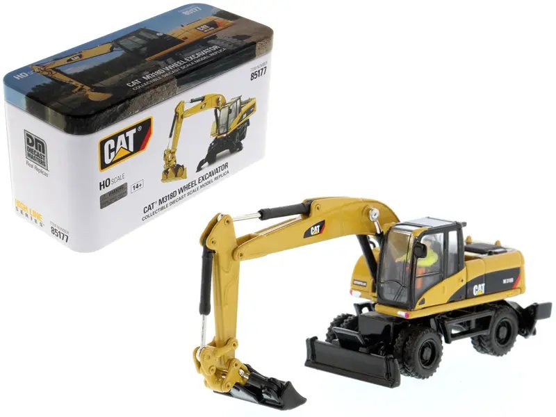 CAT Caterpillar M318D 1/87 Scale Diecast Excavator Model by Diecast Masters
