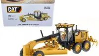 CAT Caterpillar 140M Motor Grader 1/50 Diecast Model by Diecast Masters - High Line Series with Operator