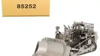 CAT Caterpillar D11T Track Type Tractor Dozer Matt Silver Plated "Commemorative Series" 1/50 Diecast Model by Diecast Masters