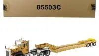 Cat Caterpillar CT660 Day Cab with XL 120 Lowboy Trailer 1/50 Diecast Model by Diecast Masters