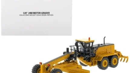 Elite Series CAT 24M Motor Grader 1/125 Diecast Model by Diecast Masters