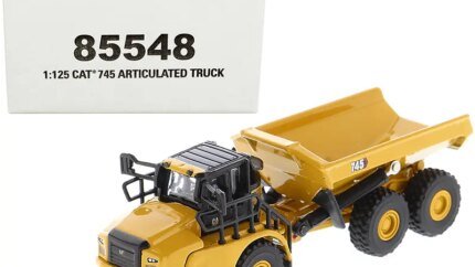 CAT Caterpillar 745 Articulated Dump Truck 1/125 Diecast Model - High Line Series by Diecast Masters
