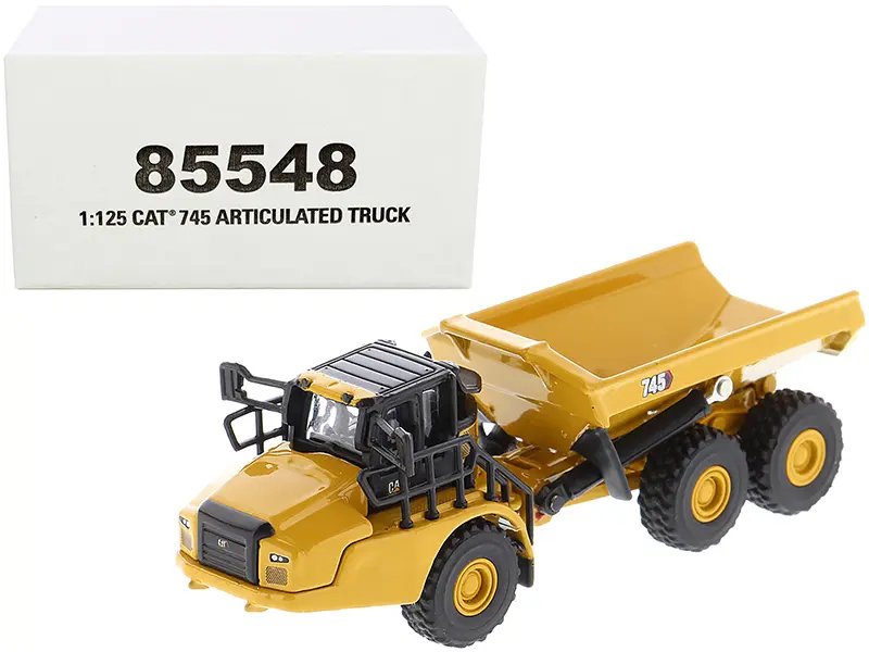 CAT Caterpillar 745 Articulated Dump Truck 1/125 Diecast Model – High Line Series by Diecast Masters