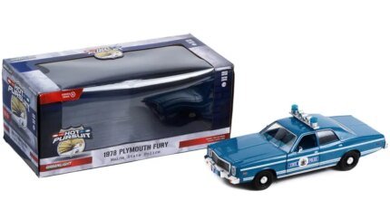 1978 Plymouth Fury Maine State Police Diecast Model - Hot Pursuit Series 1/24 by Greenlight