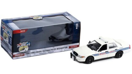 2008 Ford Crown Victoria Police Interceptor Diecast Model - Detroit Police Edition by Greenlight