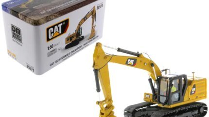 CAT Caterpillar 323 Hydraulic Excavator 1/50 Diecast Model - Next Gen Design by Diecast Masters