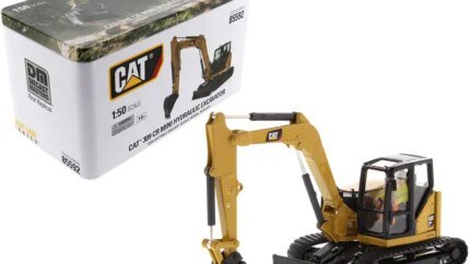 CAT Caterpillar 309 CR Mini Excavator 1/50 Diecast Model by Diecast Masters