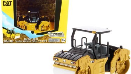 CAT Caterpillar CB-13 Tandem Vibratory Roller with ROPS - Ultimate Construction Power