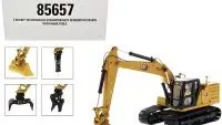 Cat Caterpillar 323 Hydraulic Excavator 1/50 Diecast Model - Next Gen Design by Diecast Masters
