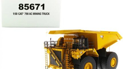 CAT Caterpillar 798 AC Mining Truck 1/50 Diecast Model - High Line Series by Diecast Masters