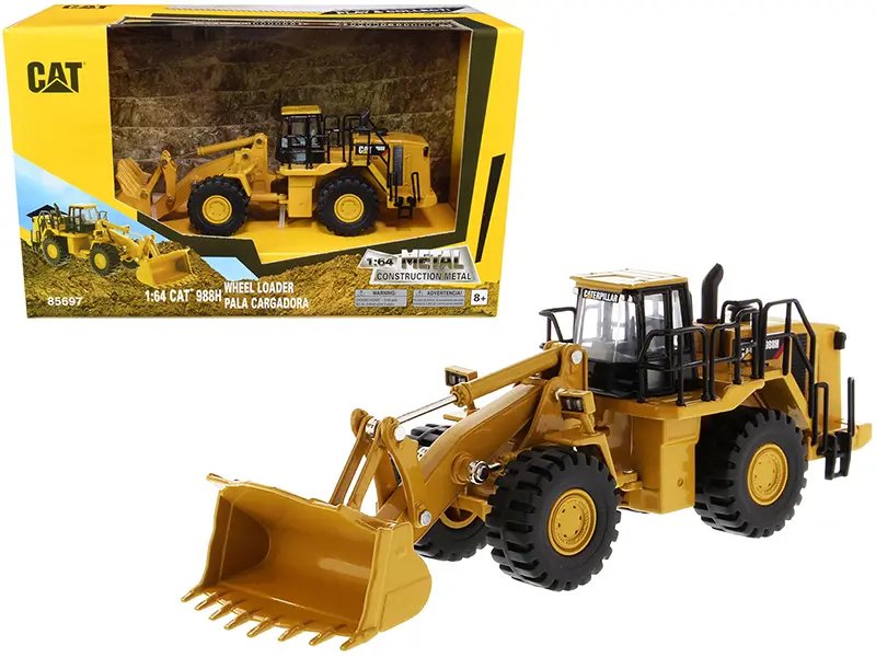 CAT Caterpillar 988H Wheel Loader Toy: Ultimate Construction Play Experience 1 CAT Caterpillar 988H Wheel Loader Toy: Ultimate Construction Play Experience