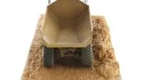 Weathered CAT 745 Articulated Truck 1/50 Diecast Model by Diecast Masters