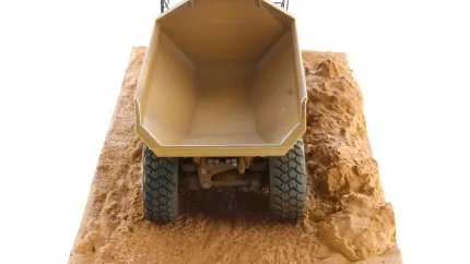 Weathered CAT 745 Articulated Truck 1/50 Diecast Model by Diecast Masters