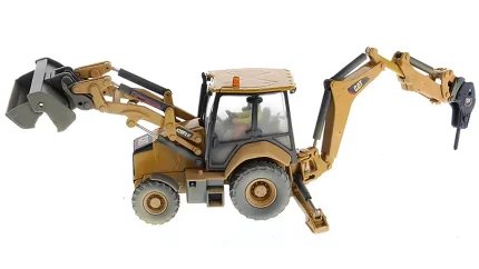 CAT 420F2 IT Backhoe Loader Weathered Series 1/50 Diecast Model by Diecast Masters