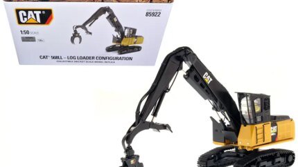 Buy CAT Caterpillar 568 LL Log Loader 1/50 Diecast Model - High Line Series by Diecast Masters